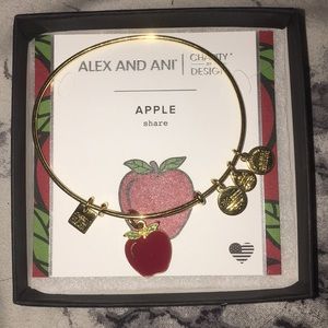Alex and Ani Apple Bracelet